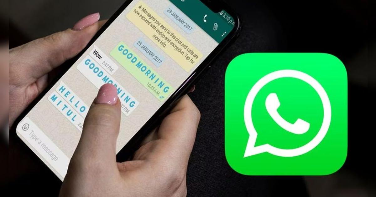 Descubre el truco para que tus mensajes en WhatsApp se vean de color celeste