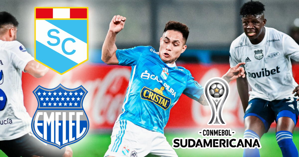 Se confirmó el canal de transmisión para ver Cristal vs Emelec por Copa Sudamericana
