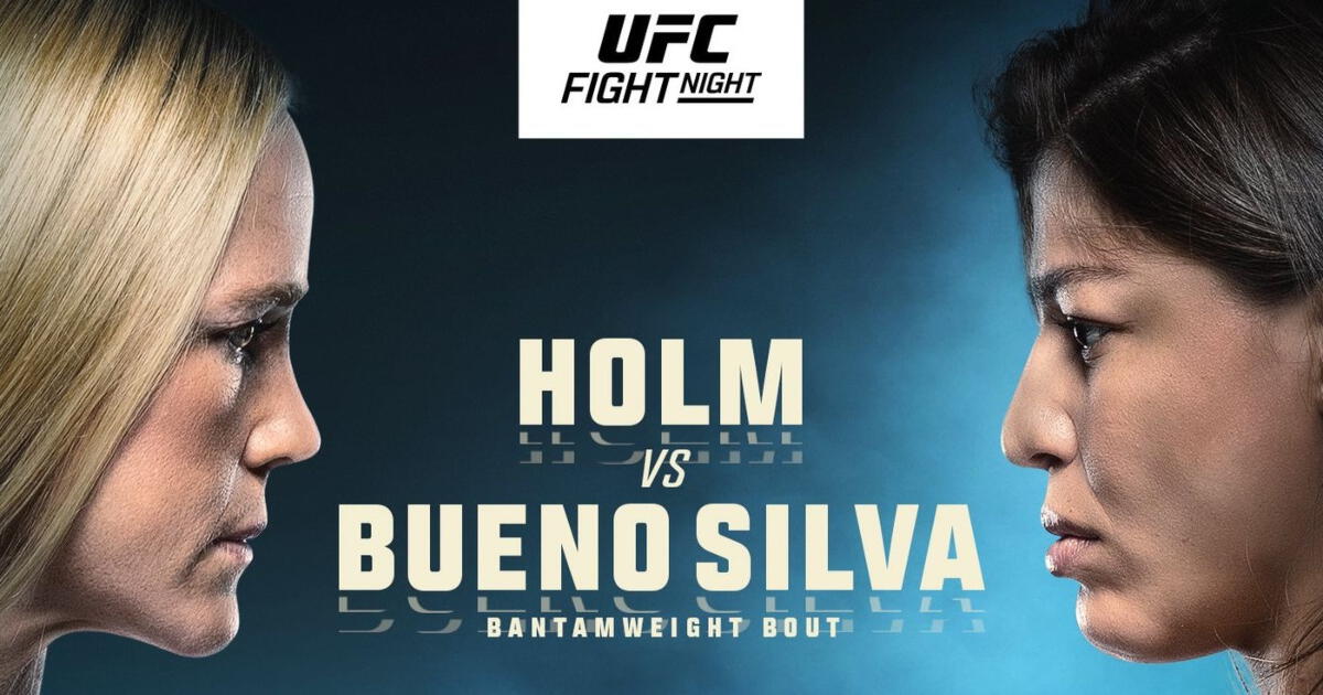 Holly Holm vs. Mayra Bueno Silva por UFC 77 Las Vegas: horarios y dónde ver