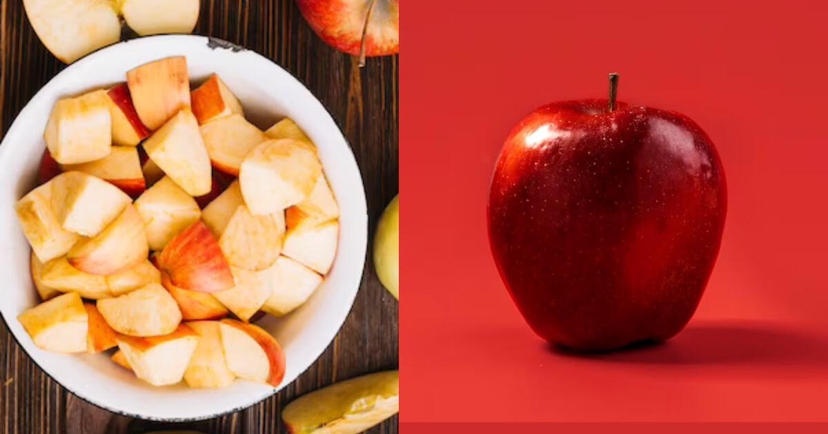 ¿Cansado de que se te oxiden las manzanas al cortarlas? Soluciónalo aplicando este truco