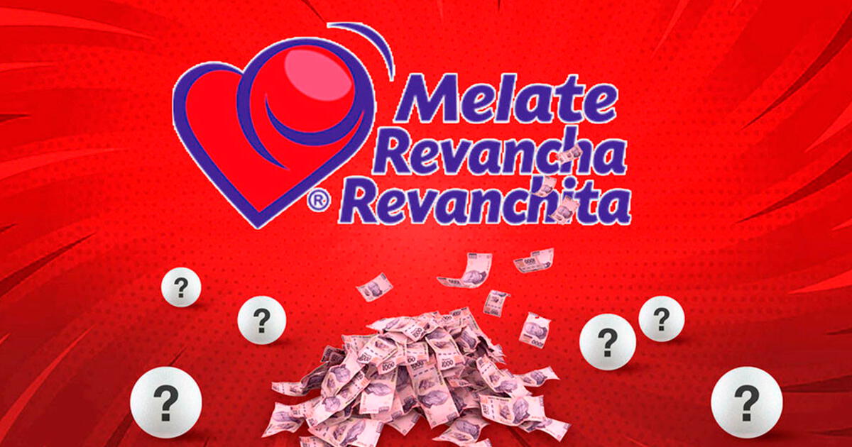 Melate, revancha, revanchita 3771: check the results of the lottery draw for this July 19th.