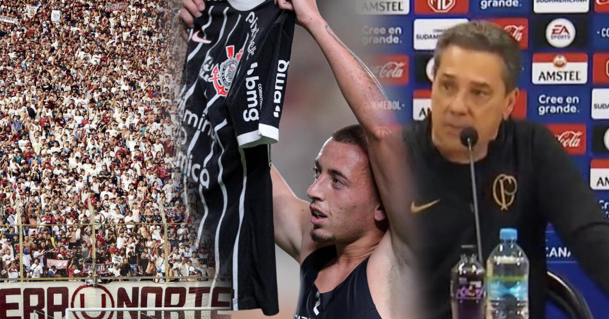 DT de Corinthians arremetió contra Ryan por gesto a hinchas de la 'U': 