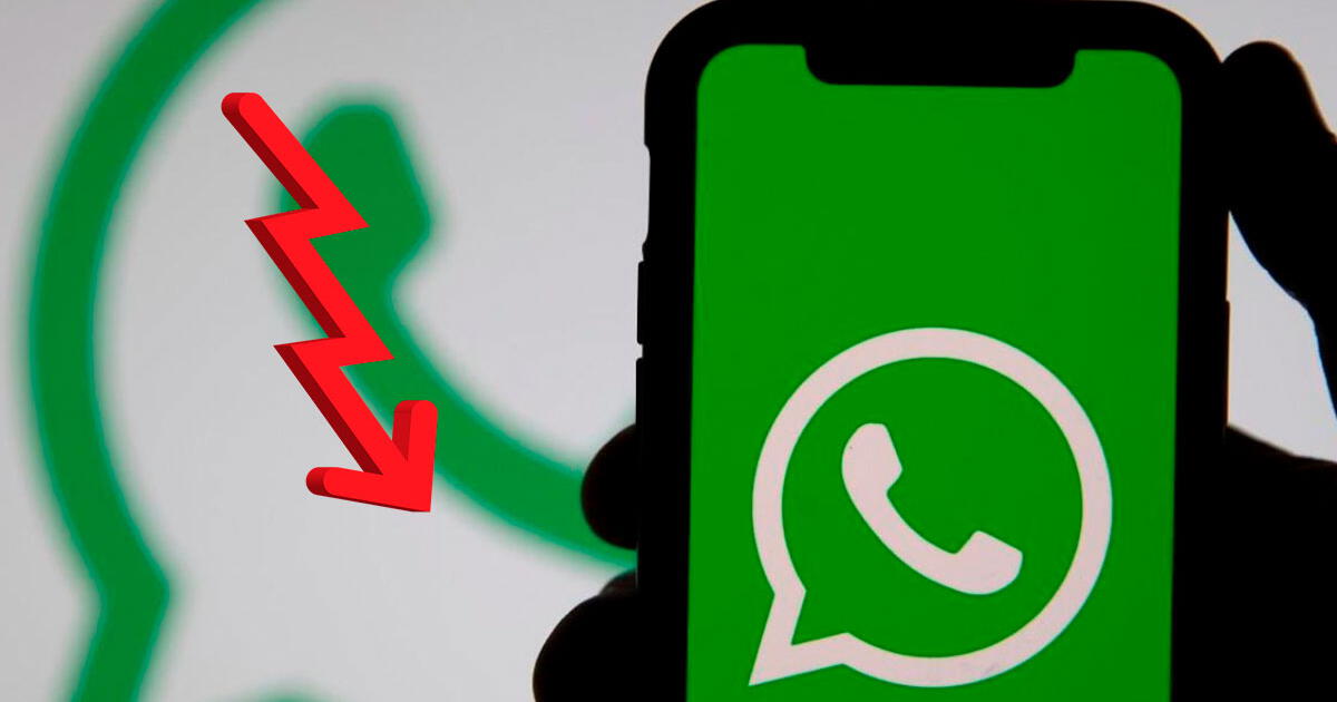 Caída de WhatsApp: usuarios reportan problemas en la aplicación de mensajería