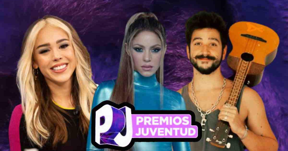 Artistas confirmados en los Premios Juventud 2023