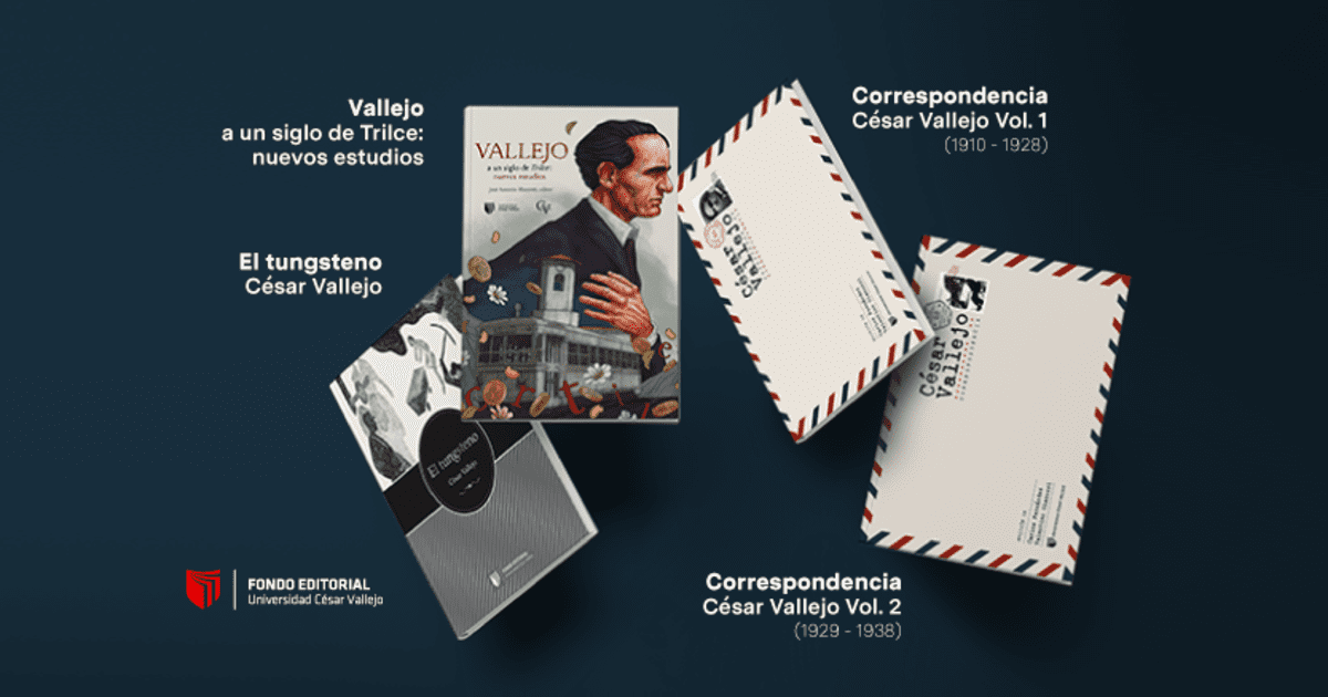 FIL Lima 2023: Fondo Editorial UCV impacta con novedades literarias sobre César Vallejo