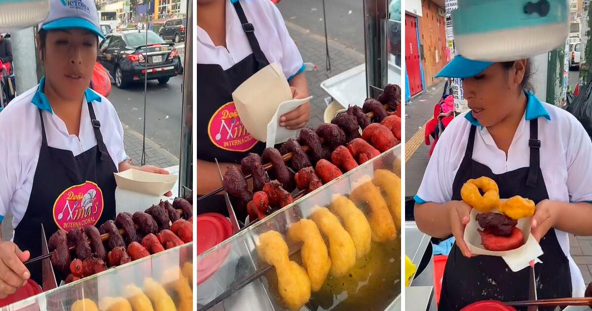 ¡Innovación gastronómica! Peruana revoluciona Gamarra con la venta de picarones de fresa