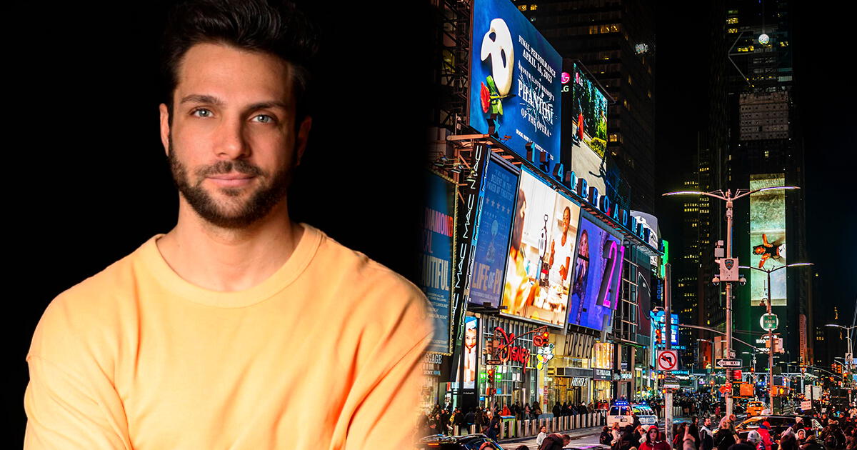 Nicola Porcella aparece en el Times Square: ¿Por qué el exguerrero está en Nueva York?