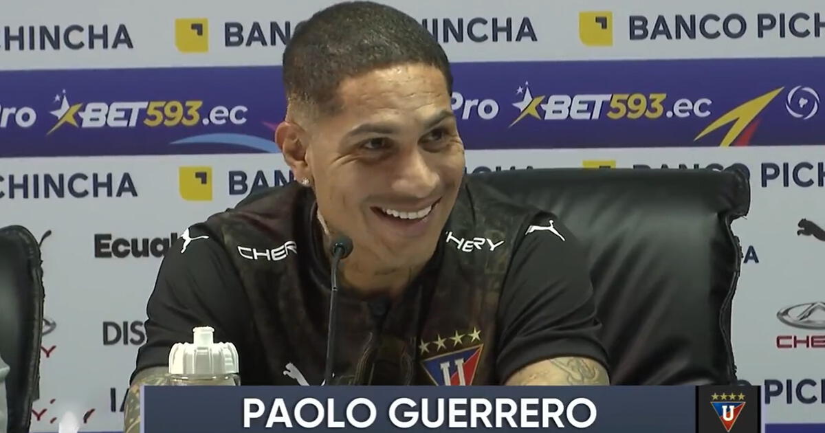 Paolo Guerrero sorprendió en su presentación con LDU: 
