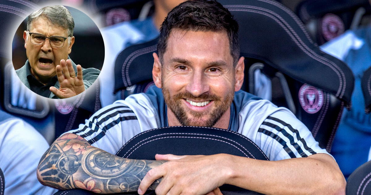 'Tata' Martino sorprende a Messi y lo elije como su nuevo capitán en el Inter Miami
