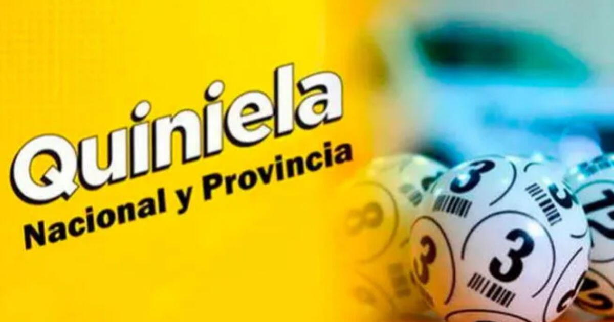 Results of the Quiniela: winning numbers for the National and Province on Tuesday, July 25.