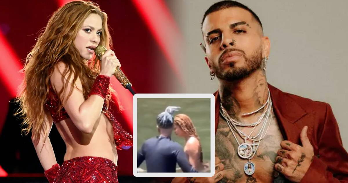 Rauw Alejandro y Shakira son captados en íntimo momento antes de la ruptura con Rosalía