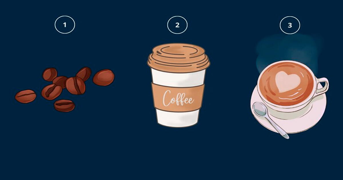 ¿Qué café te gustaría tener ahora mismo? El test que revelará tu forma de ver la vida