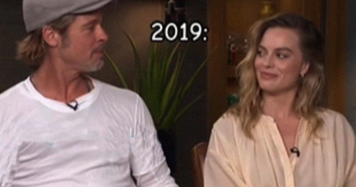 La insólita predicción de Brad Pitt a Margot Robbie que se volvió real