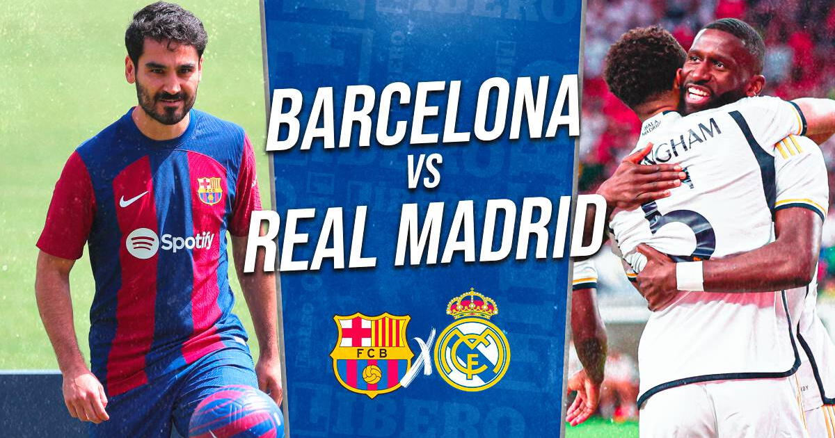 Barcelona vs. Real Madrid EN VIVO ONLINE GRATIS por ESPN, STAR Plus y TV3