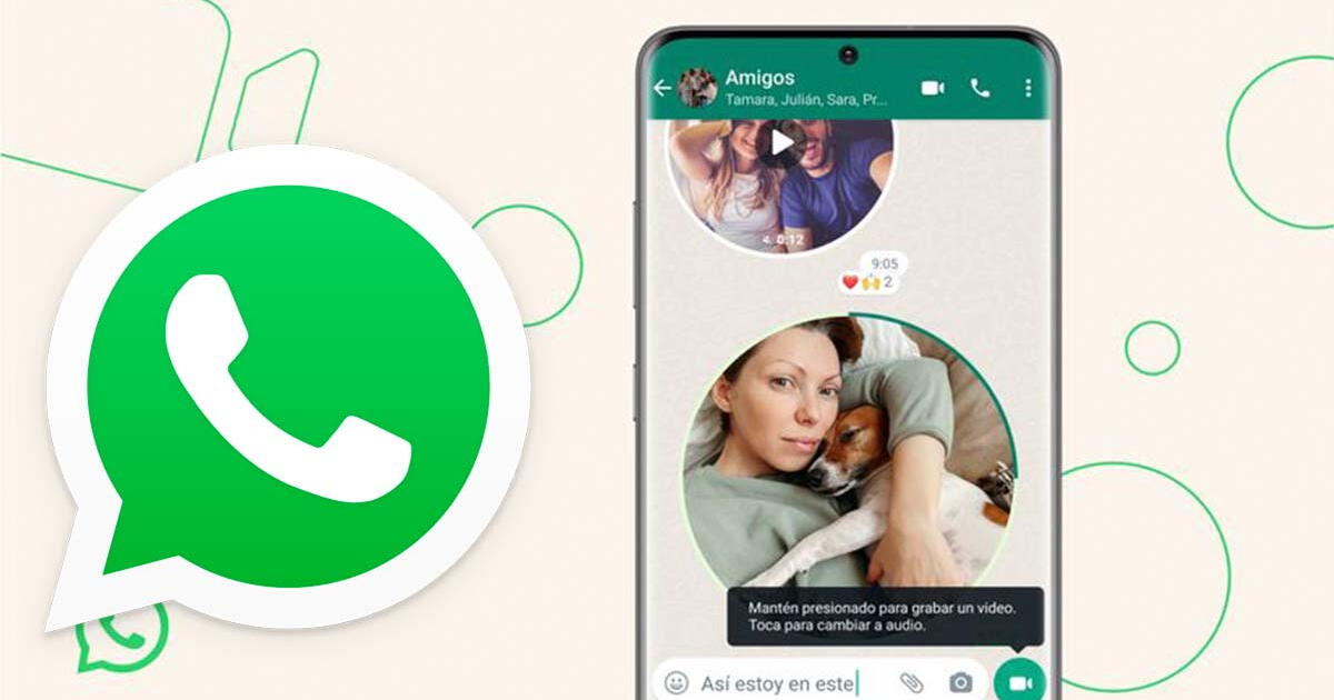 WhatsApp añadió herramienta para enviar mensajes de video: ¿Cómo funciona?