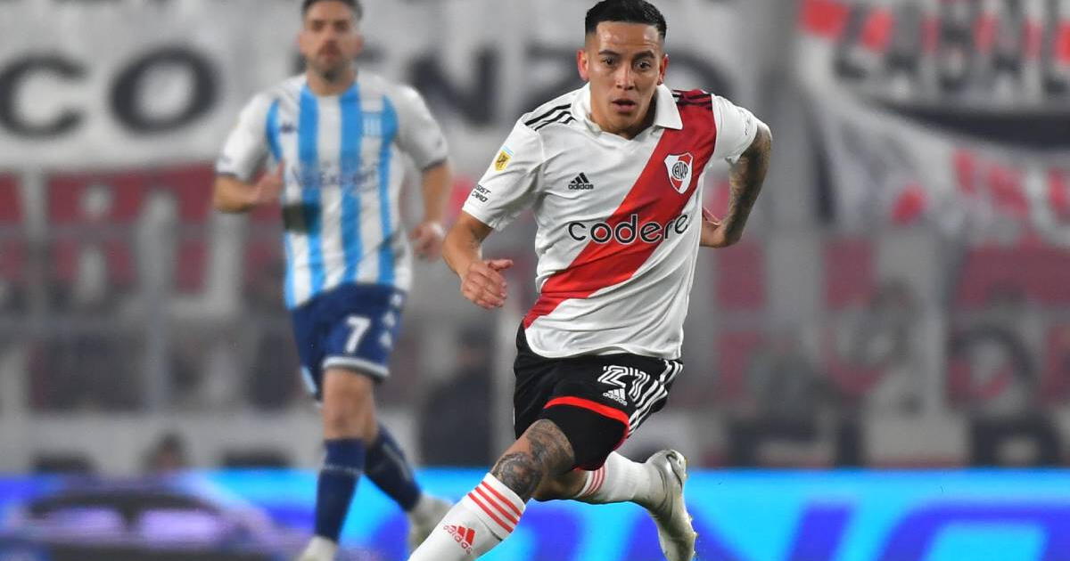 What was the result of the match between River Plate vs. Racing for the Argentine League?