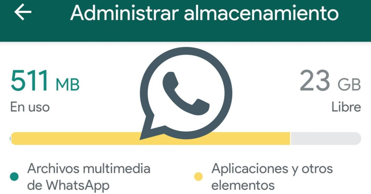WhatsApp: libera espacio de almacenamiento sin perder tus archivos con este truco