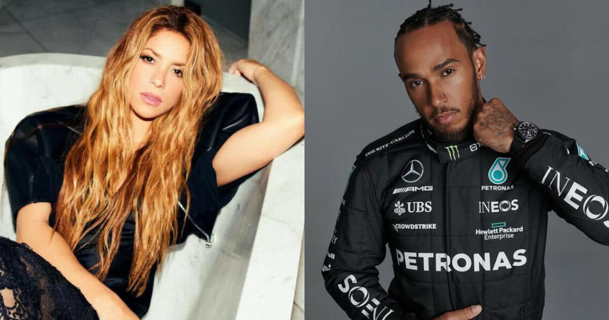 Lewis Hamilton confirma su buena relación con Shakira y desmiente malos comentarios
