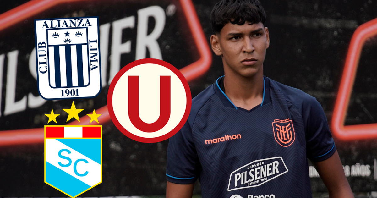 Alianza, Universitario y Cristal enfrentarán a la sub 17 de Ecuador en la Copa Mitad del Mundo