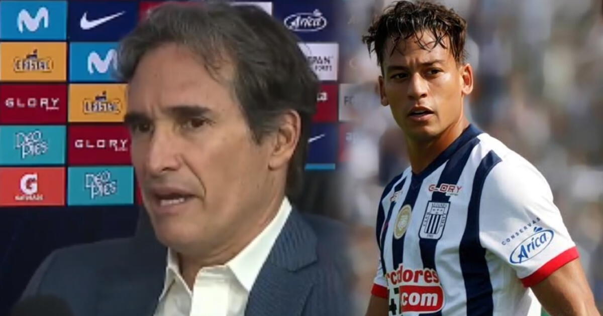Alianza Lima: José Sabogal fue directo y confirmó la fecha de retorno de Cristian Benavente
