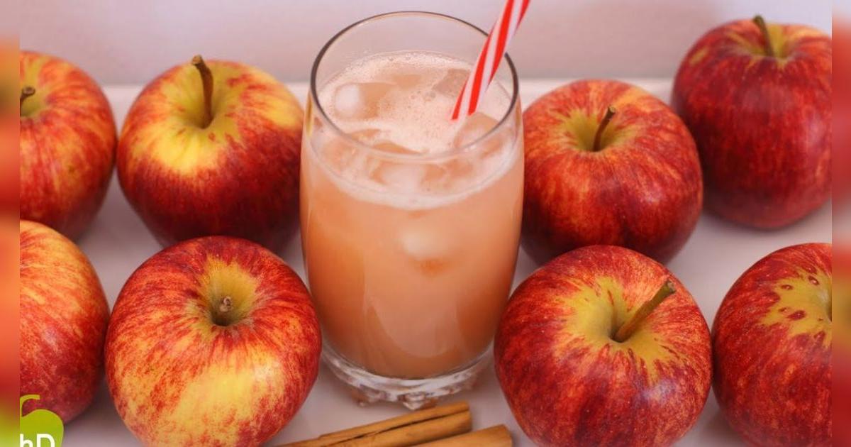 ¿El agua de manzana ayuda con los dolores musculares? Esto dicen los expertos