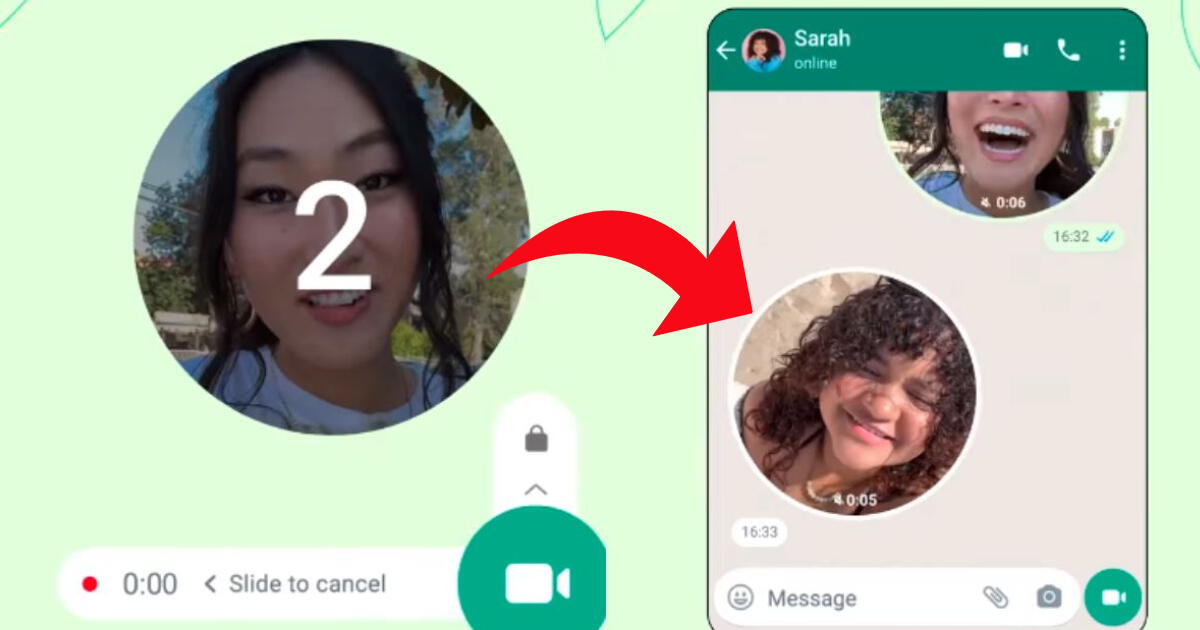 WhatsApp: cómo enviar mensajes de video instantáneos de manera rápida y sencilla