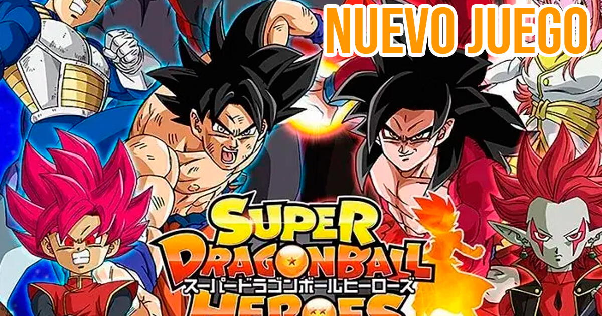 Anuncian nuevo videojuego de Dragon Ball que superará al Super Dragon Ball Heroes