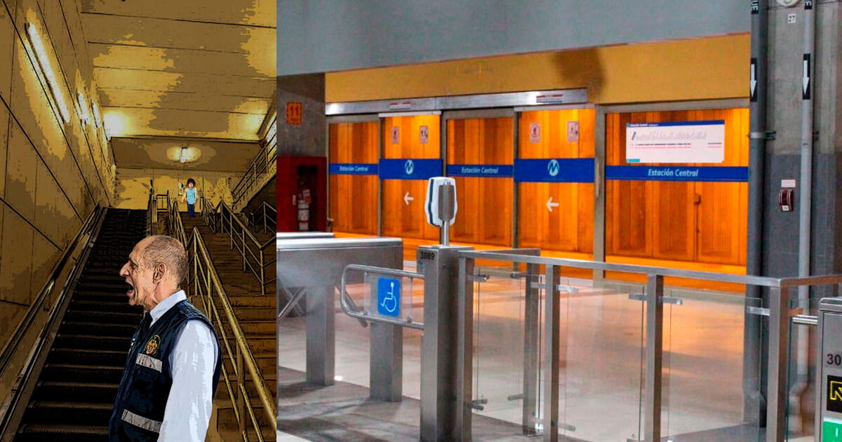 La niña fantasma en la Estación Central del Metropolitano: trabajador cuenta escalofriante experiencia