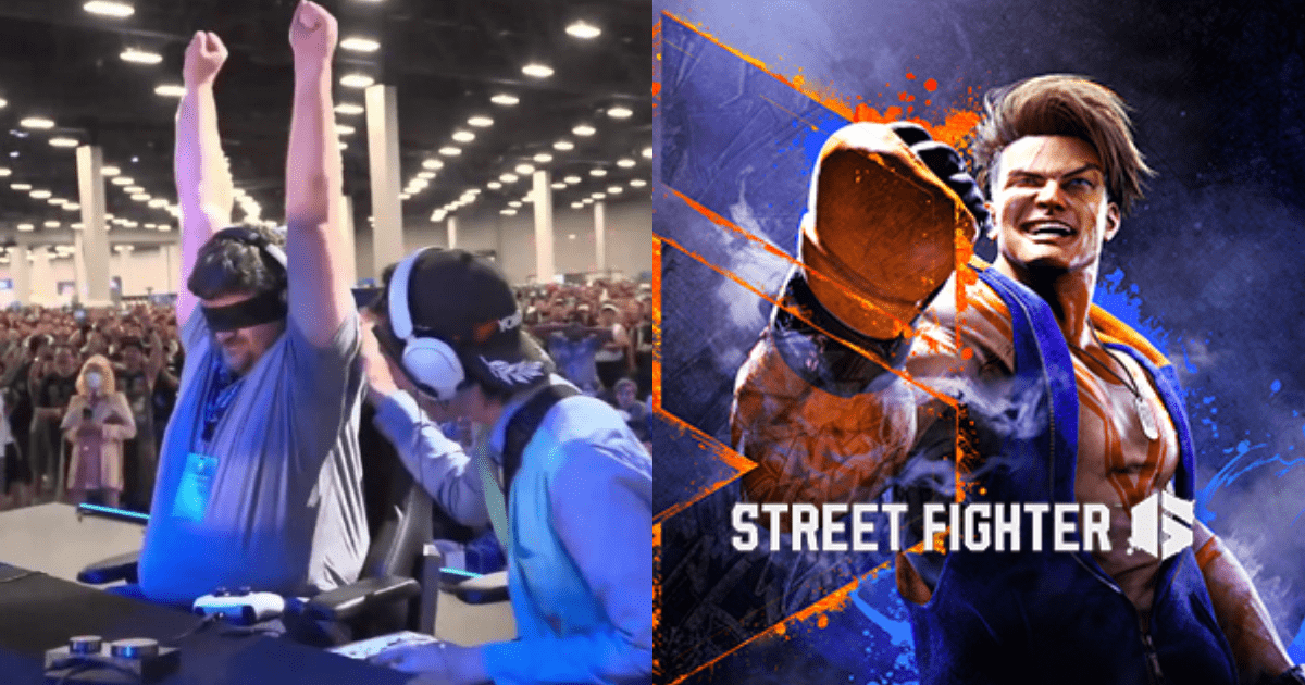 EVO 2023: Visually impaired player surprises by winning a match in Street Fighter 6.