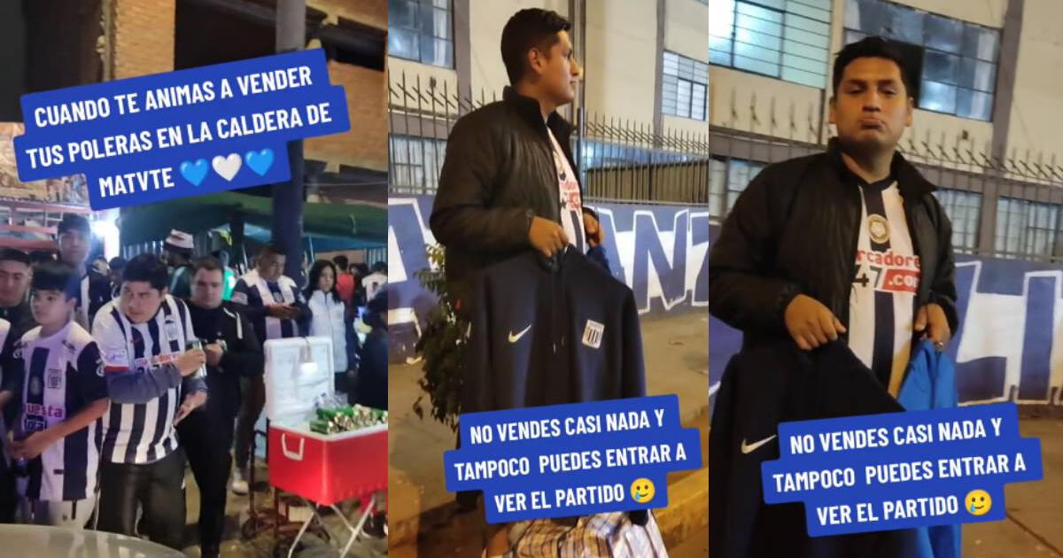 Joven asistió a Matute para vender poleras, pero no vendió nada y se perdió el gol de Reyna