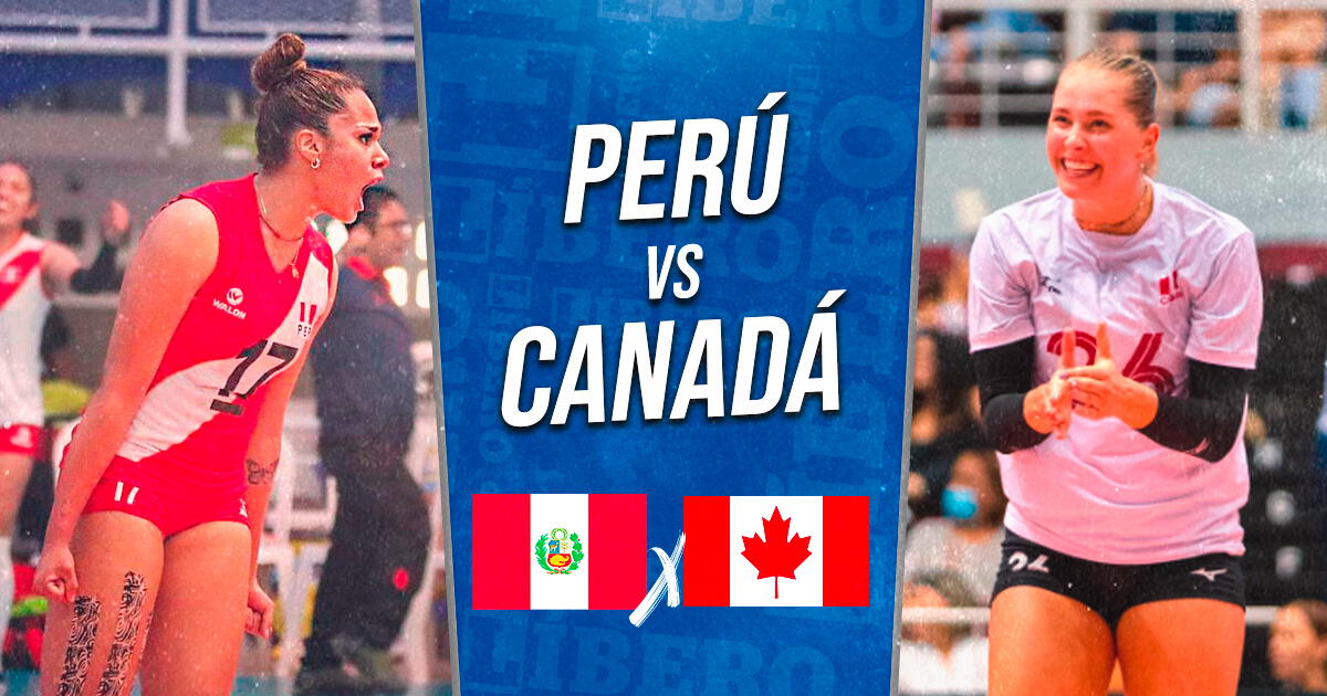 Perú vs. Canadá EN VIVO: a qué hora y qué canal transmite la Copa Panamericana de Vóley 2023