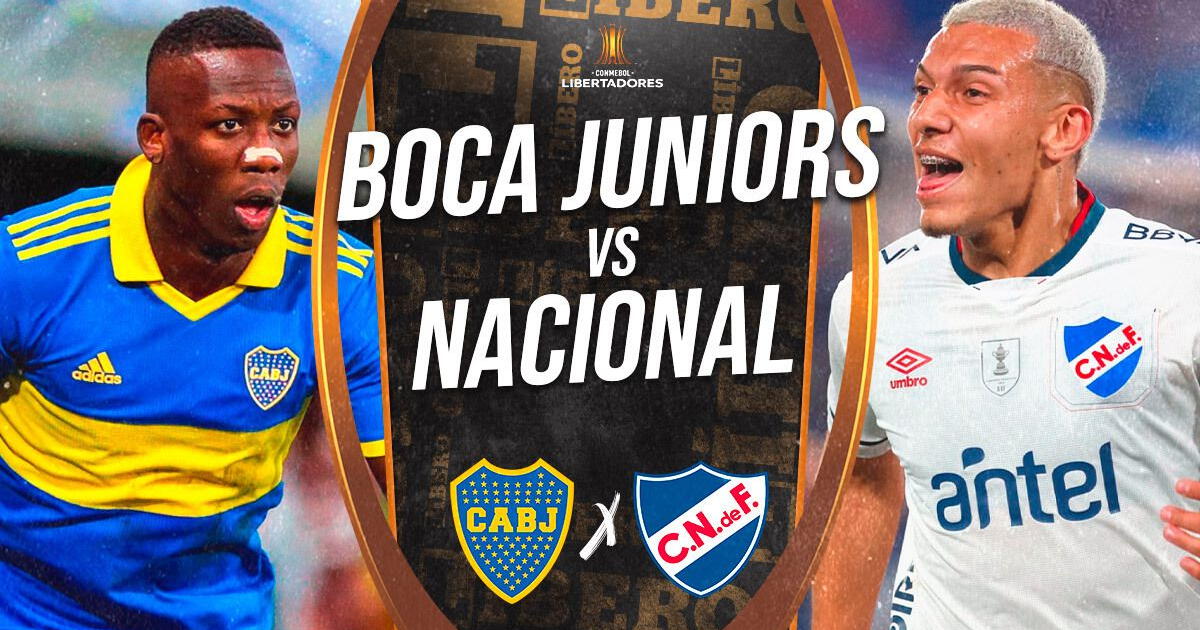 Ver partido Boca vs. Nacional EN VIVO por Fox Sports, ESPN y Telefe