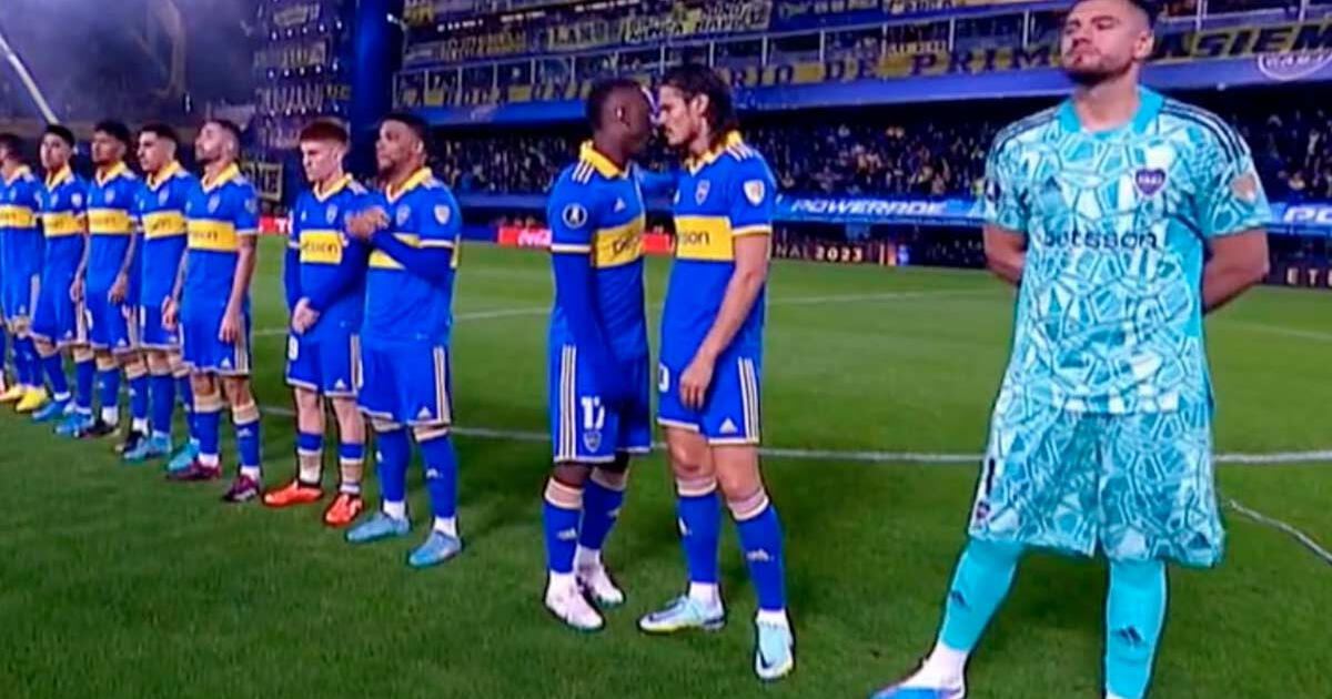 La íntima charla de Luis Advíncula con Edinson Cavani previo al Boca vs Nacional 