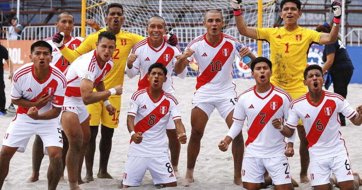 Perú aplastó 8-3 a Argentina en la Conmebol Sub 20 