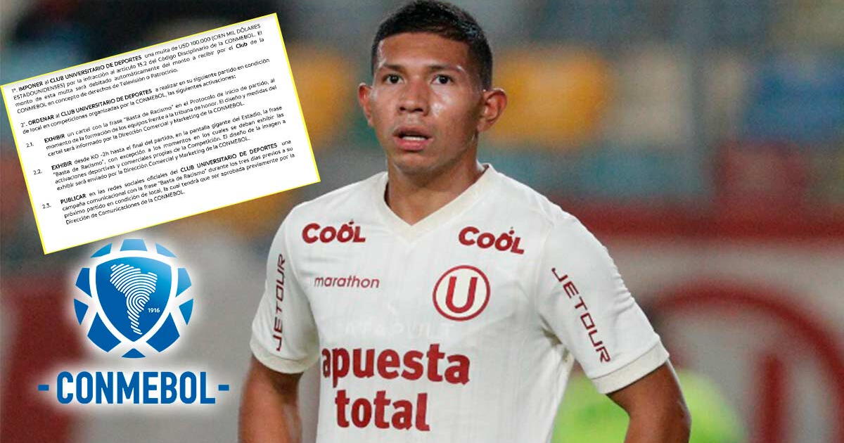 Universitario: ¿qué sanción le impuso Conmebol por partido de vuelta en la Sudamericana?