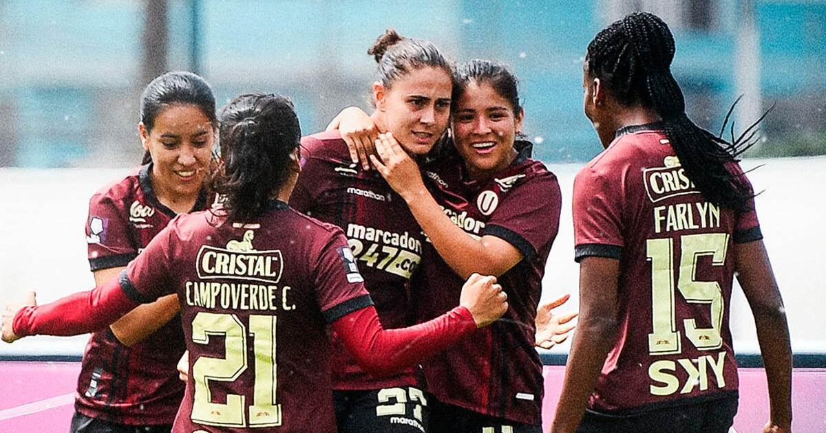 Universitario goleó 4-1 a Sporting Cristal y están a un paso de la final de la Liga Femenina