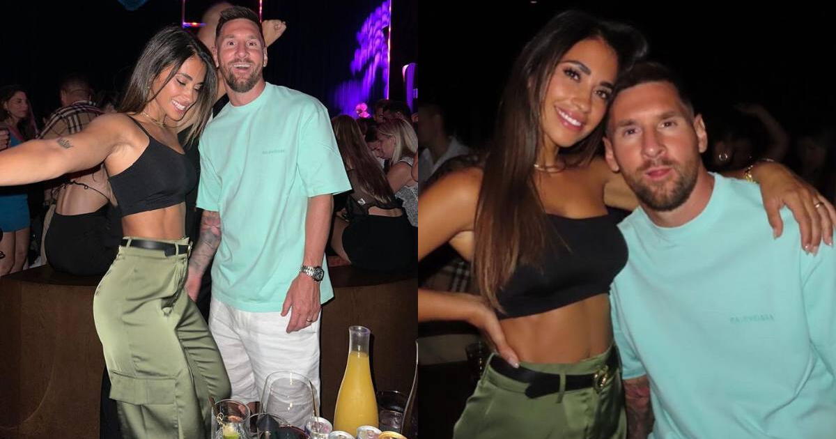 La noche de Lionel Messi y Antonela Roccuzzo en Miami tras el pase a semis del Inter
