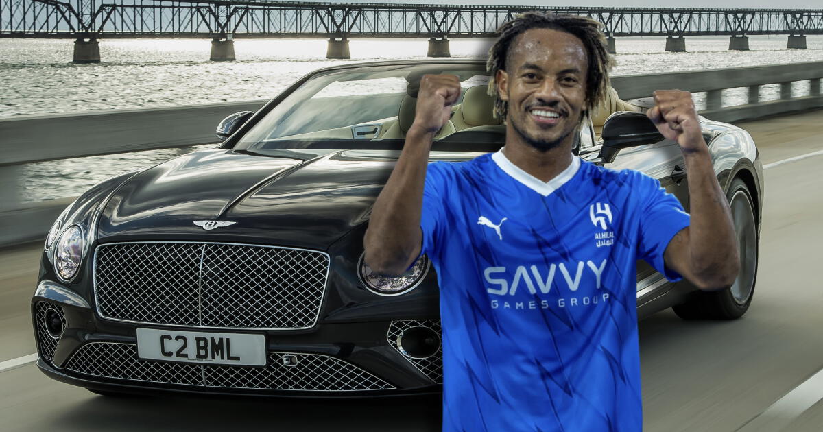 André Carrillo surprises fans with a luxurious collection of vehicles in Saudi Arabia.