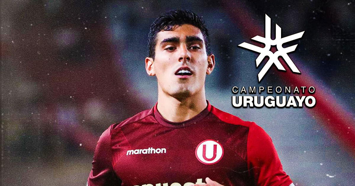 Alfonso Barco enfrentará a excompañeros de Universitario en el Campeonato Uruguayo