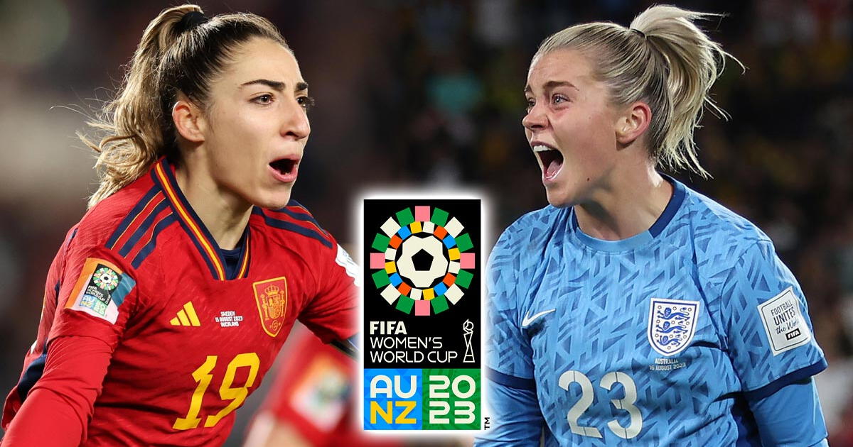 España vs. Inglaterra por la final del Mundial Femenino: fecha, día, hora y canal