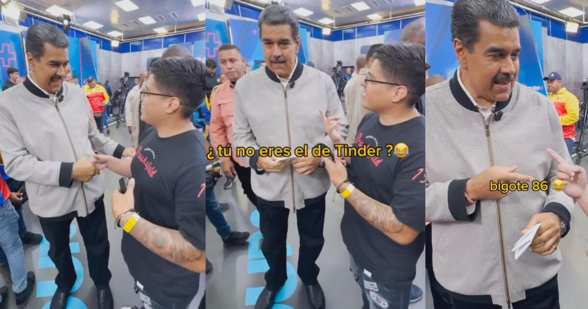 Joven realiza parodia junto a Nicolás Maduro y se vuelve viral: 