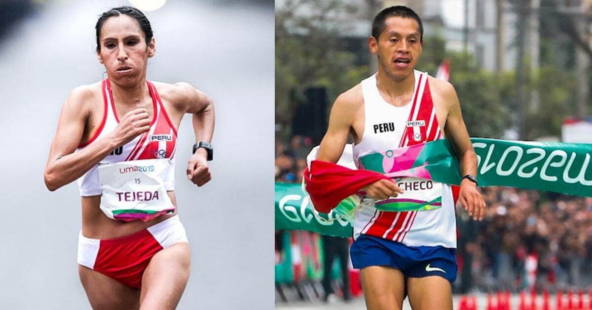 Gladys Tejeda y Cristian Pacheco no participarán en el Mundial de Atletismo Budapest 2023