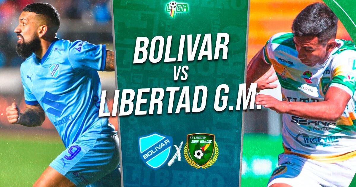 Bolívar vs. Libertad Gran Mamoré EN VIVO vía Tigo Sports por Liga Boliviana