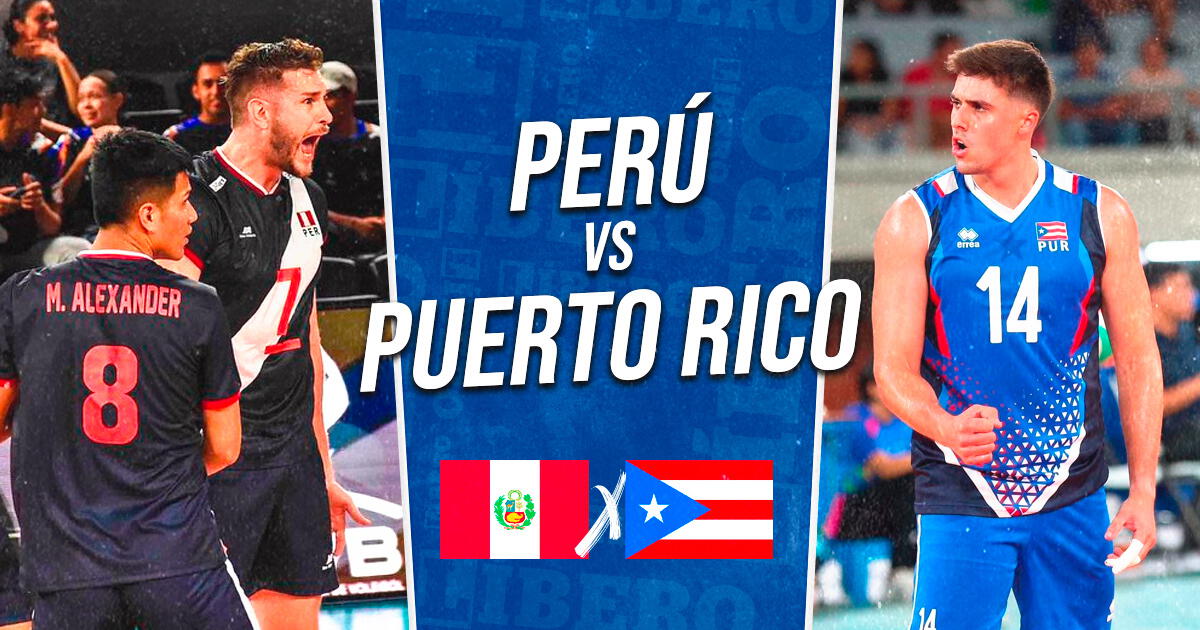 Resumen de la victoria peruana 3-2 sobre Puerto Rico en la Copa Panamericana Vóley Varonil 2023
