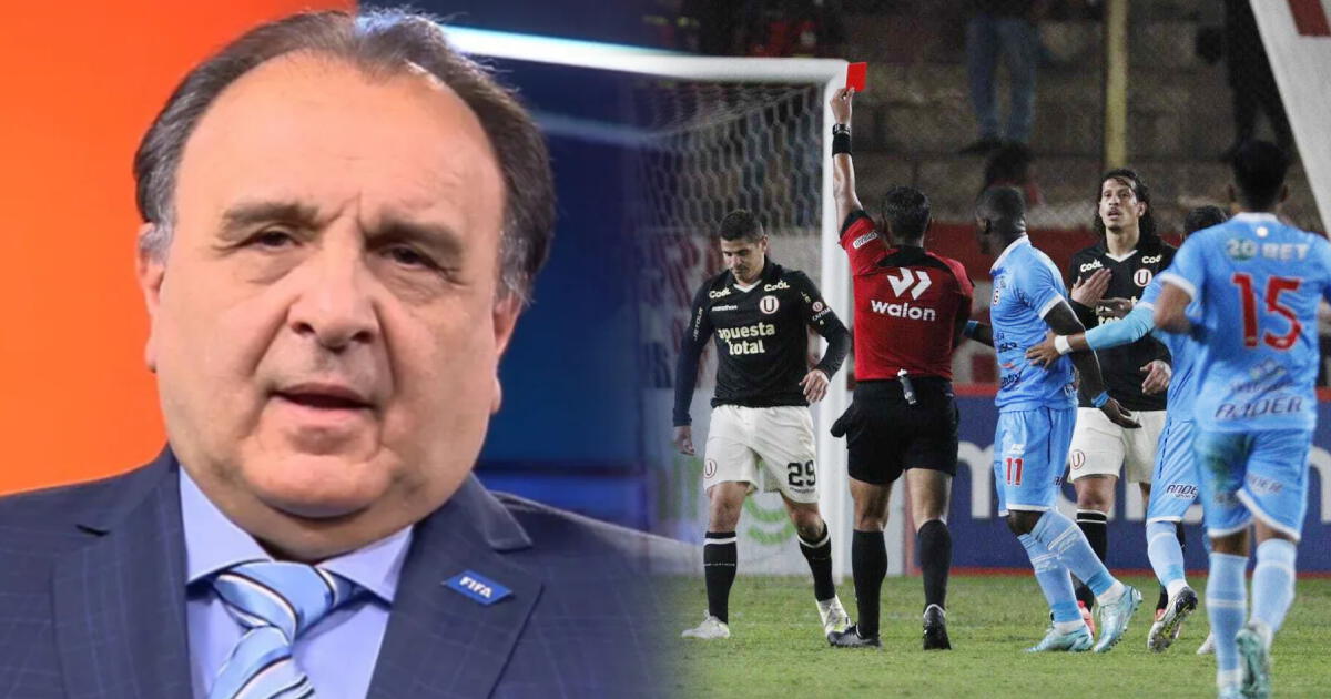 Exárbitro FIFA explicó por qué Aldo Corzo no debió ser expulsado en el 'U' vs Garcilaso