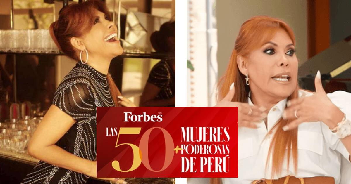 Magaly asegura 'cumplir los criterios' para estar en la lista de 50 mujeres más poderosas de Perú
