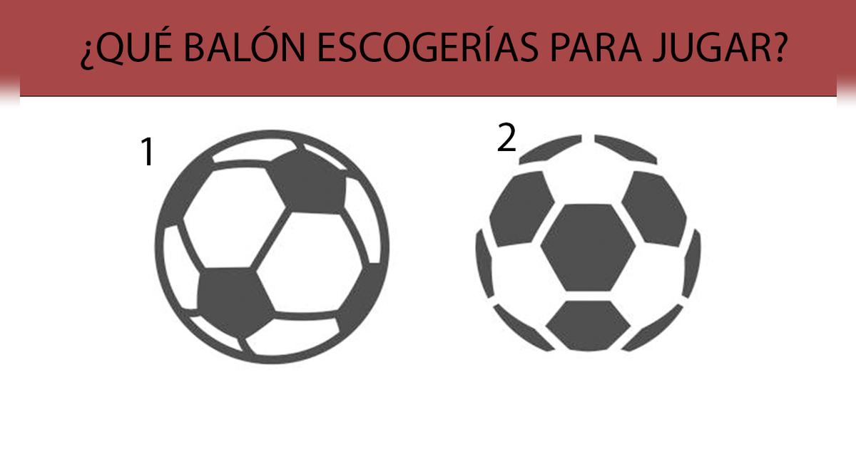 ¿Qué balón prefieres para jugar? Tu elección te ayudará a conocer si tienes un mente brillante