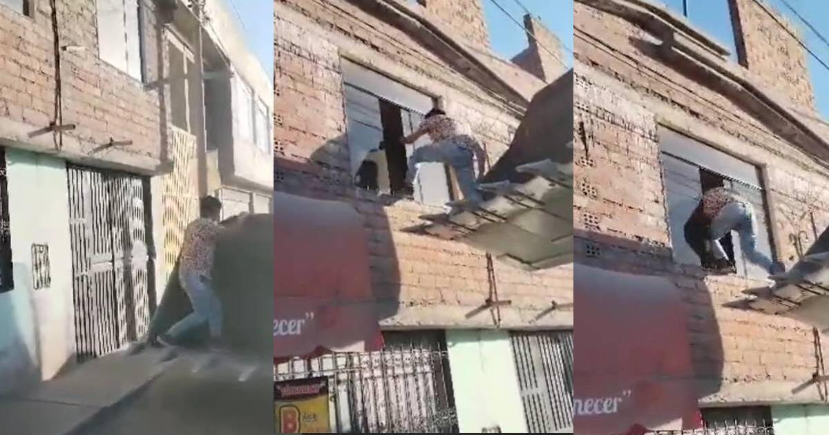 Olvida las llaves de su casa y técnica para ingresar arrasa en TikTok: llamó a tractor y entró