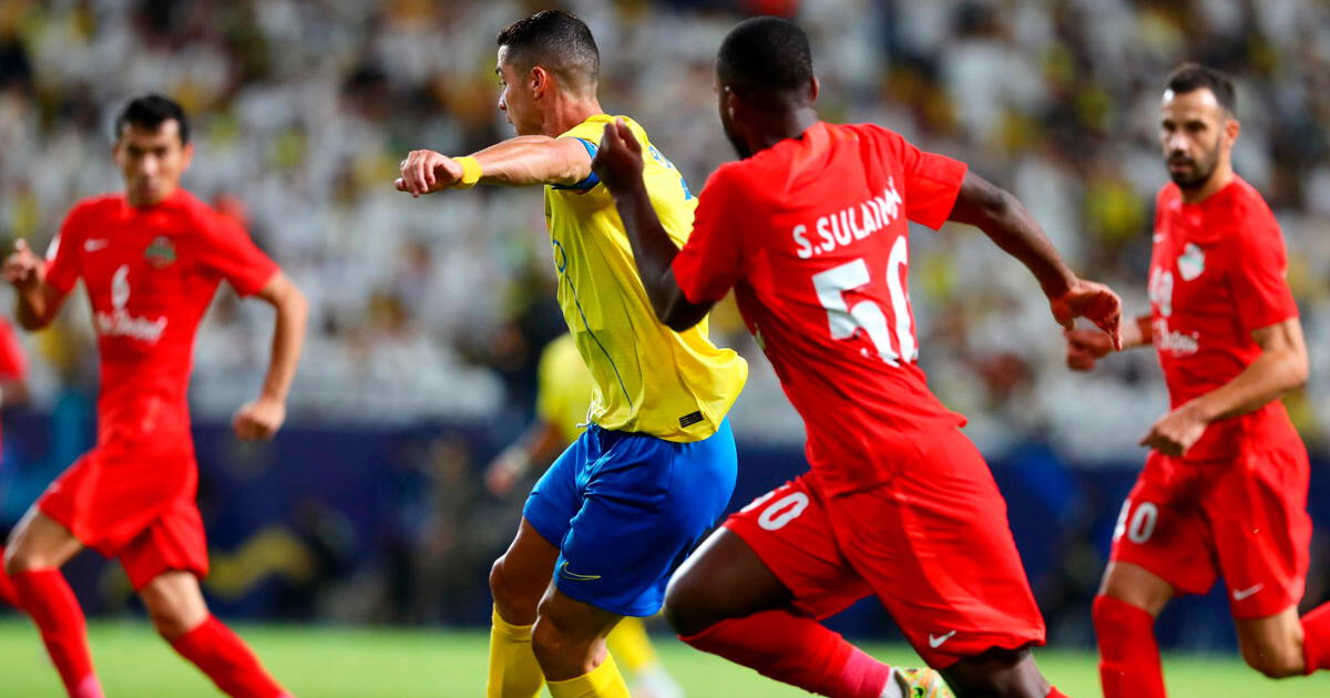 Con Cristiano Ronaldo, Al Nassr remontó a Shabab Al Ahli y avanzó en la AFC Champions League