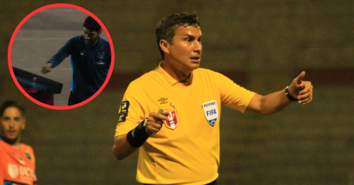 Gambetta criticó actitud de Abreu tras golpear cabina del VAR: 